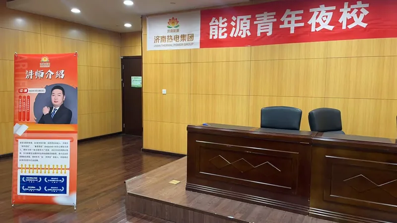 济南能源集团 · 课程现场布置